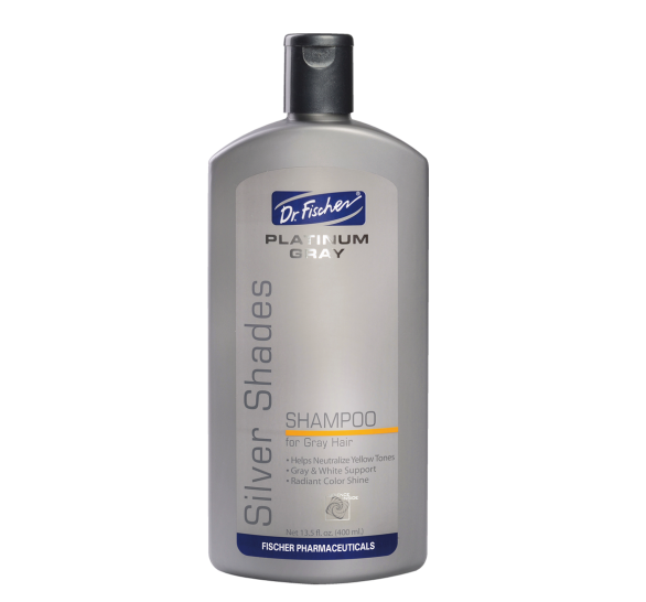 Dr. Fischer Gray Hair Shampoo. Volumizing and Clarifying for Silver Hair, Blonde Hair, Thinning, Colored & Brassy Yellow Tones.13.5 oz