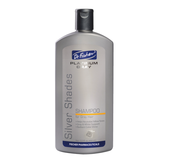 Dr. Fischer Gray Hair Shampoo. Volumizing and Clarifying for Silver Hair, Blonde Hair, Thinning, Colored & Brassy Yellow Tones.13.5 oz