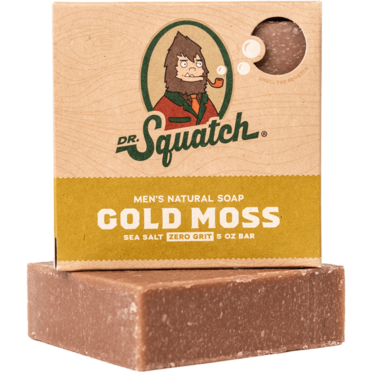 Dr. Squatch Gold Moss Natural Soap