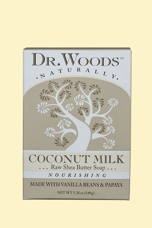 Dr. Woods Naturally Coconut Milk Raw Shea Butter Soap