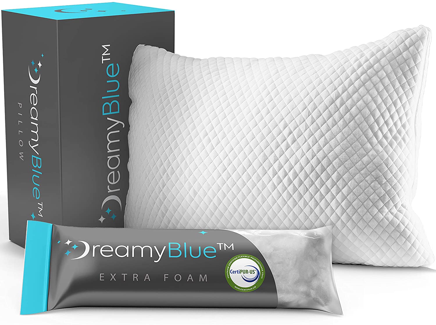 DreamyBlue Premium Pillow