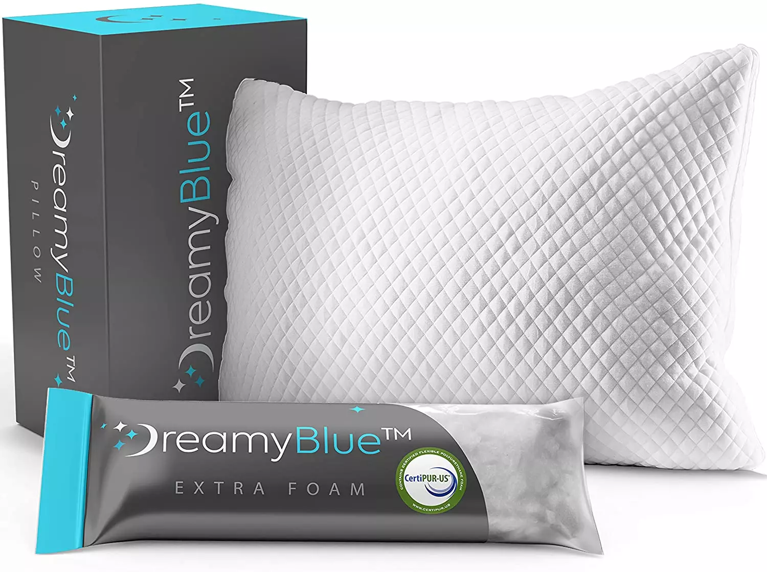 DreamyBlue Premium Pillow