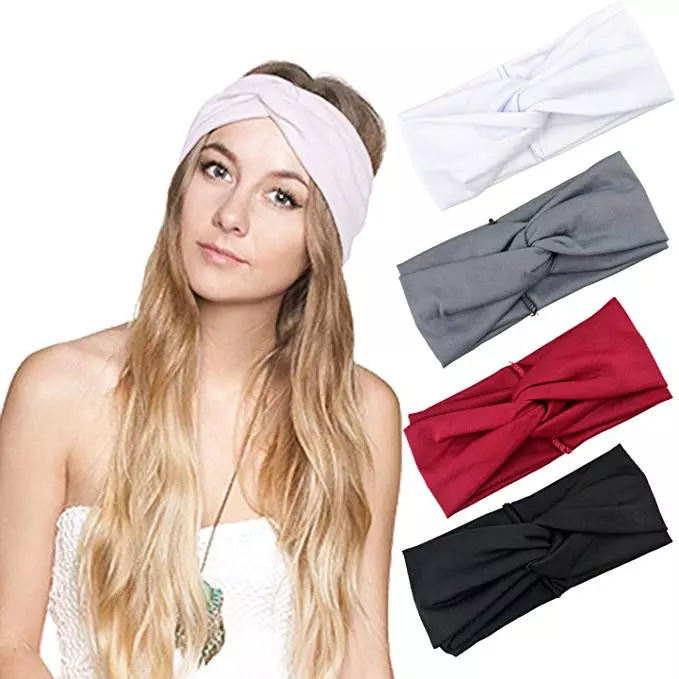 DRESHOW 1950's Vintage Style Turban Headbands