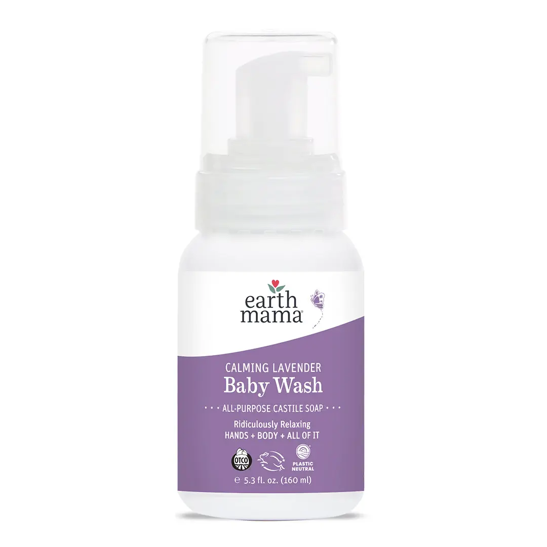 earth mama Baby Calming Lavender Baby Wash