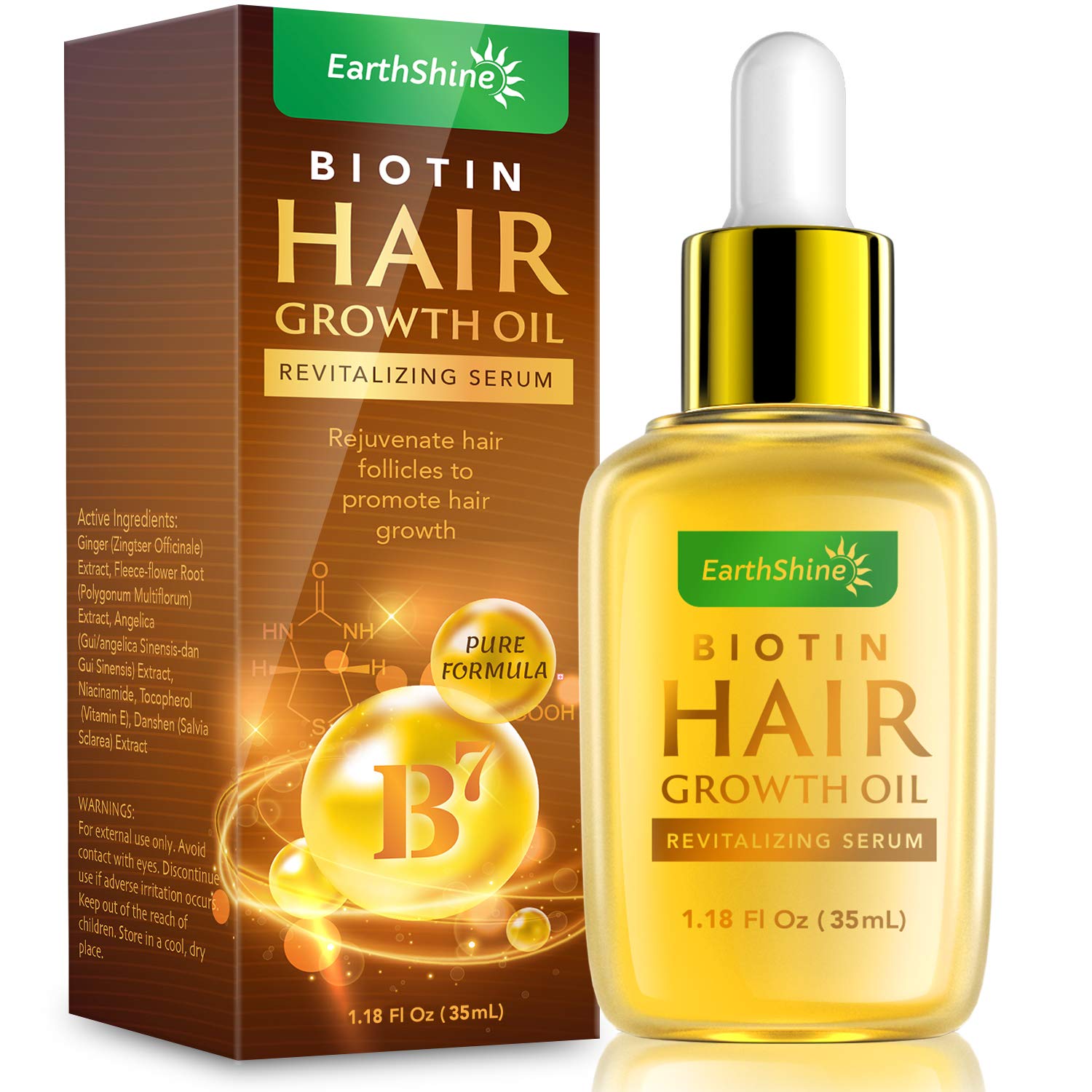 EarthShine Biotin Hair Growth Oil