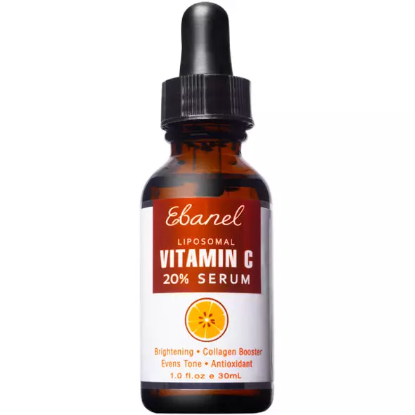 Ebanel 20% Liposomal Vitamin C Serum for Face with Hyaluronic Acid