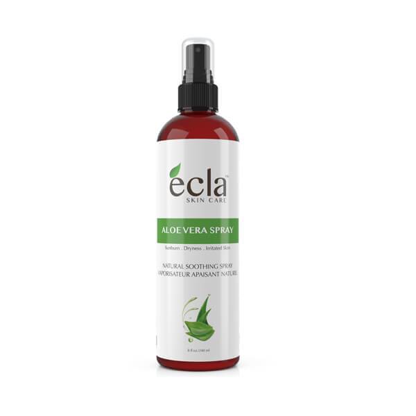 Ecla Skin Care (8oz / 240 ml) Aloe Vera Spray Mist for Face