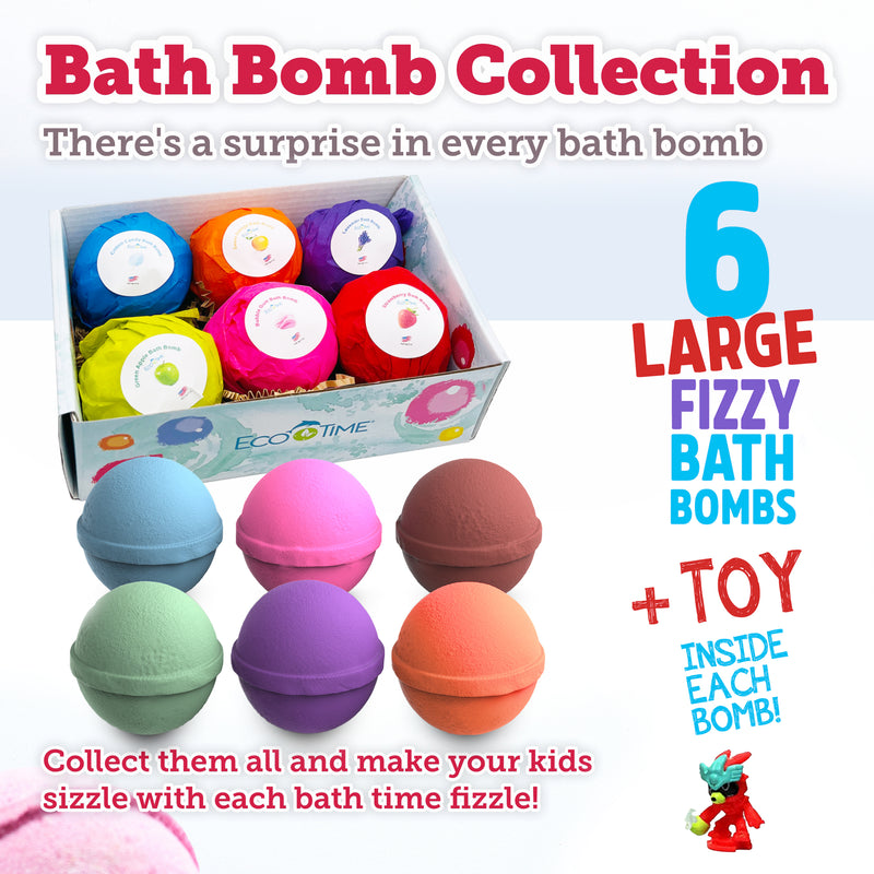 Eco Time Bath Bombs For Kids