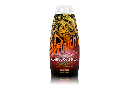 Ed Hardy Obnoxious Extreme Bronzer Tingle Tanning Lotion 