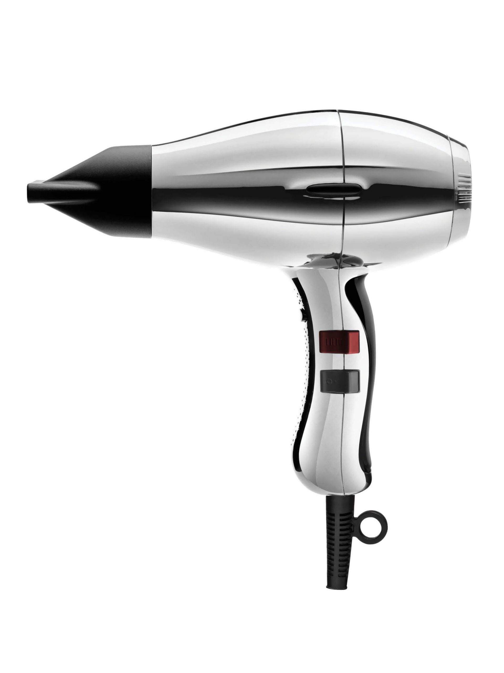 Elchim 3900 Light Ionic Hair Dryer: Professional Ceramic and Ionic Blow Dryer - 2 Concentrators Included, Fast Drying, Quiet, and Lightweight Titanium