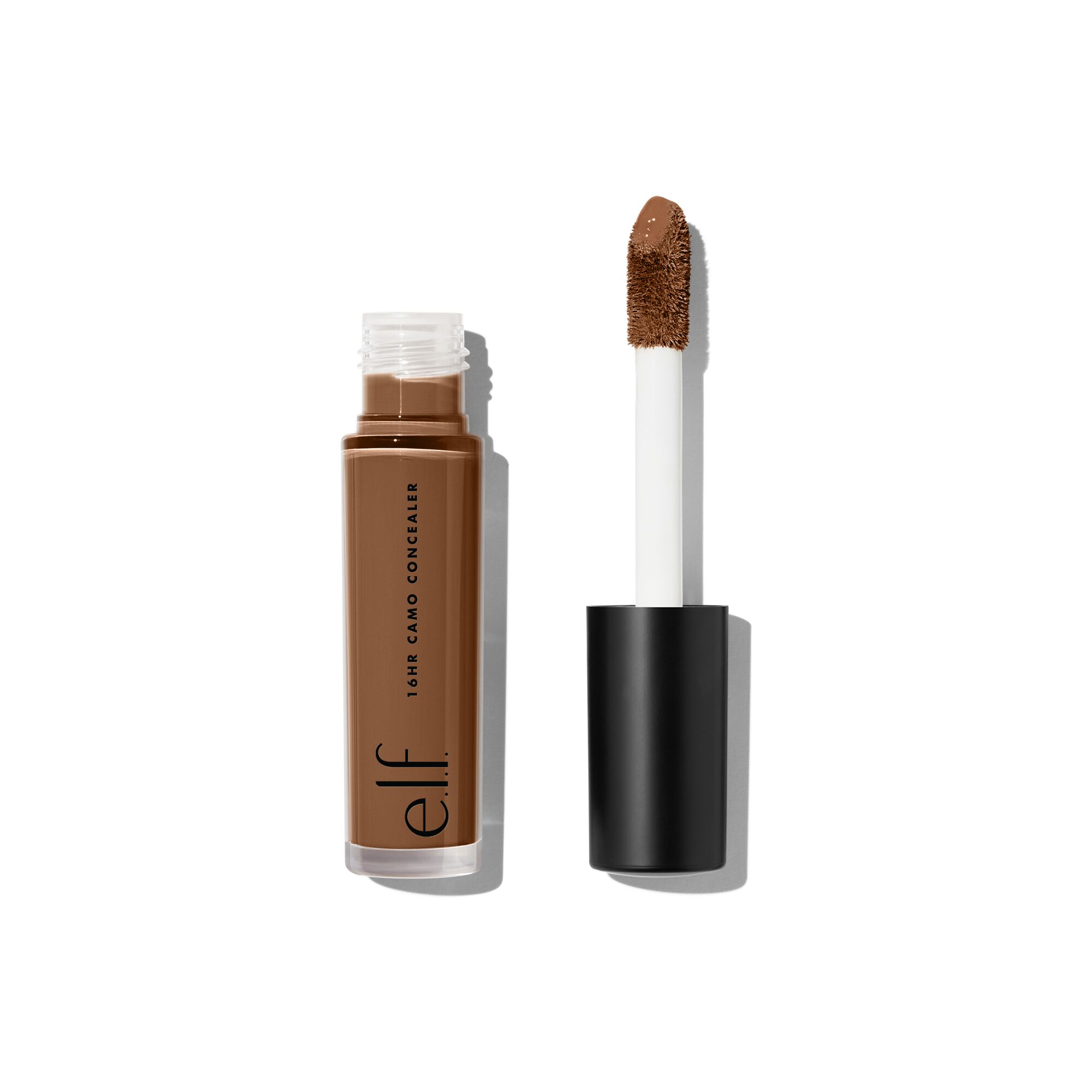 e.l.f. 16HR Camo Concealer, Full Coverage & Highly Pigmented, Matte Finish, Rich Cocoa, 0.203 Fl Oz (6mL) Rich Cocoa 0.20 Fl Oz (Pack of 1)