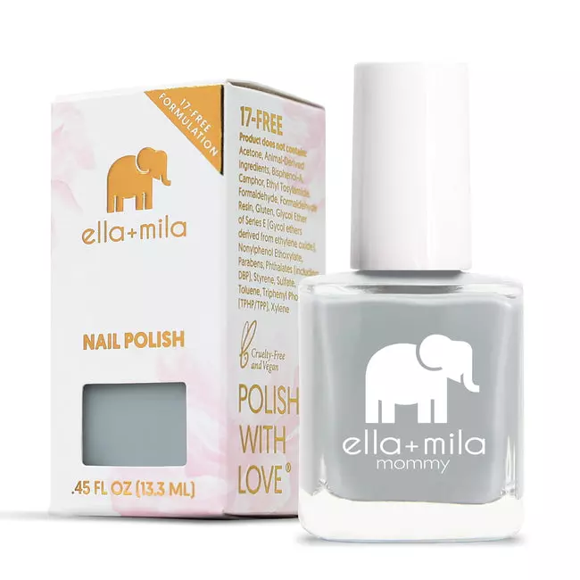 ella+mila Nail Polish, Mommy Collection - Grey Skies