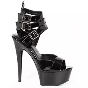 Ellie 609-Athena Platform Sandal