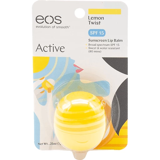EOS Active Lip Balm – Lemon Twist