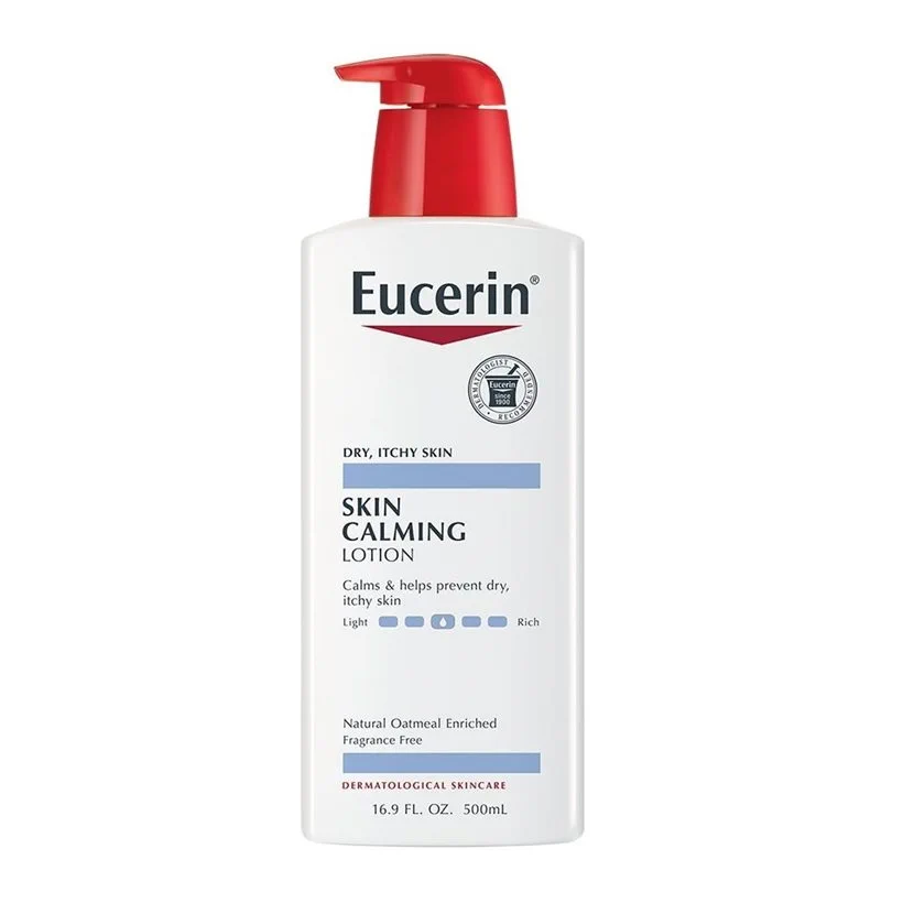 Eucerin Skin Calming Lotion - Full Body Lotion for Dry