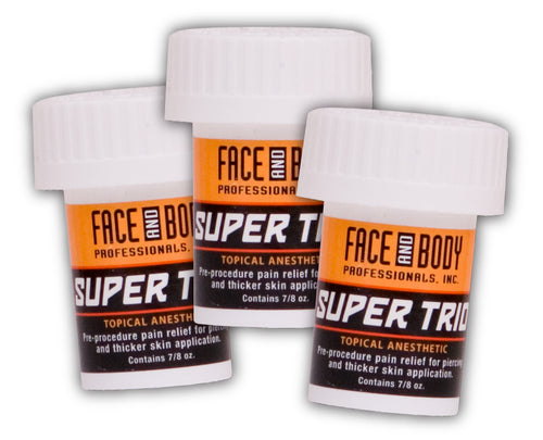 Face And Body Super Trio Topical Anesthetic