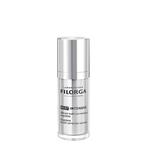 Filorga NCEF-Intensive Multi-Correction Face Serum, Concentrated Anti Aging Treatment with Retinol and Vitamin C for Wrinkle Reduction and Firming Skin Care, 1 fl. oz.