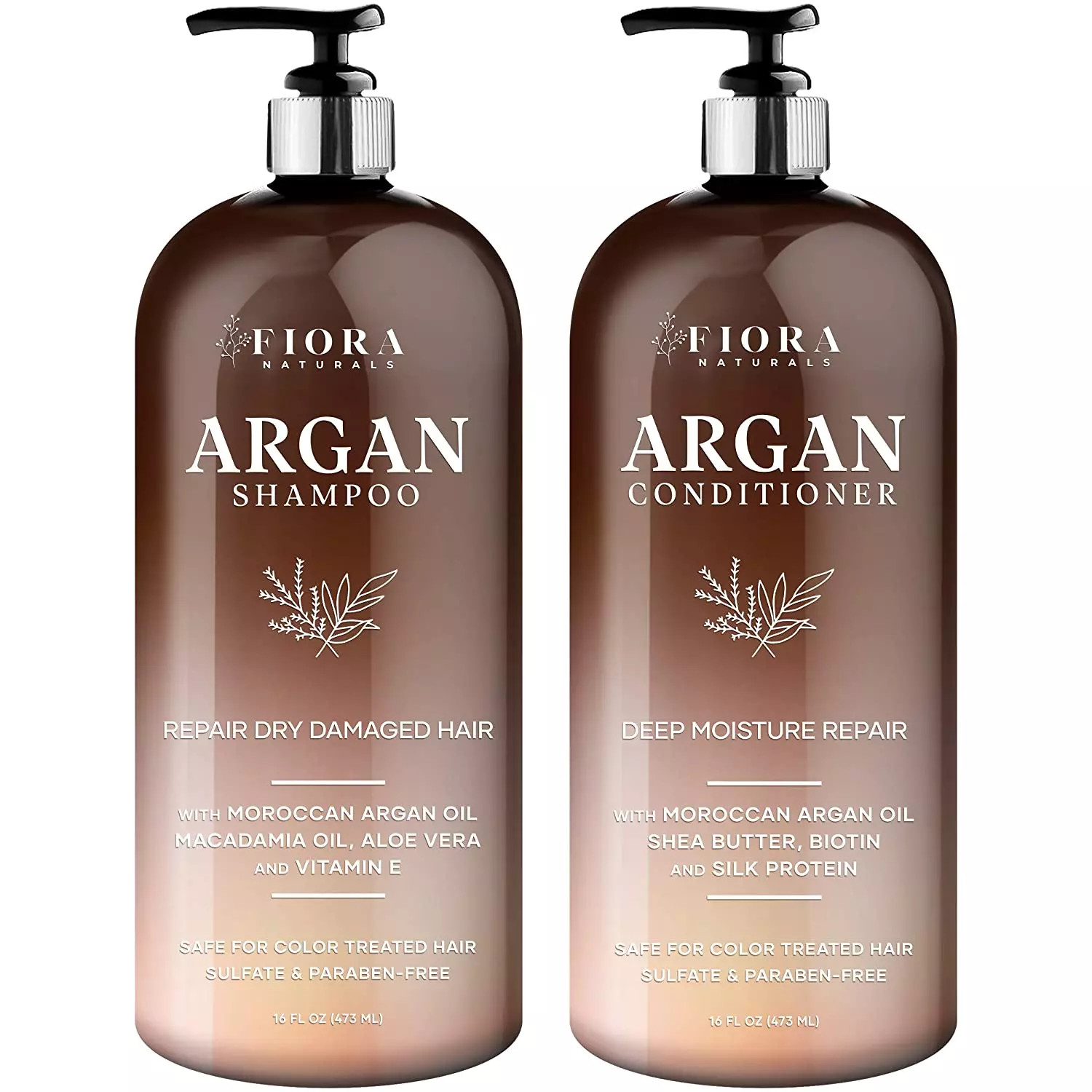 Fiora Naturals Argan Shampoo And Conditioner
