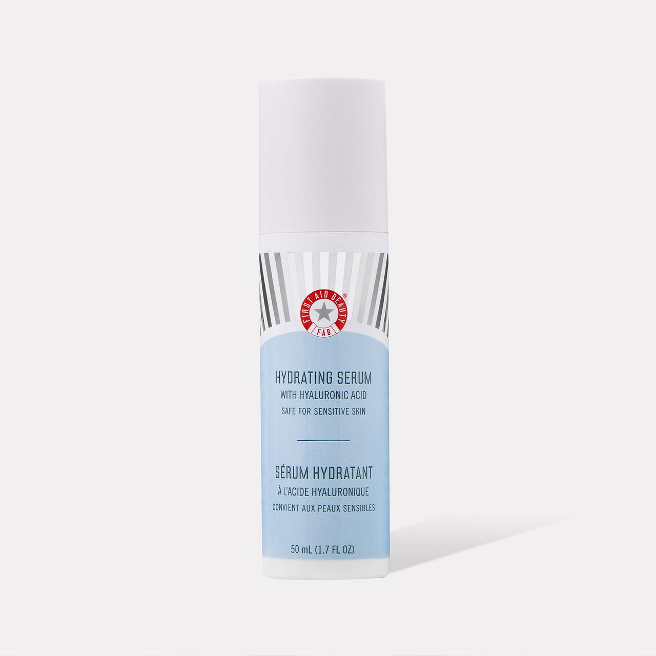 First Aid Beauty Ultra Repair Hydrating Serum with Hyaluronic Acid, Anti-Aging Face Serum for Sensitive Skin, 1.7 Ounces