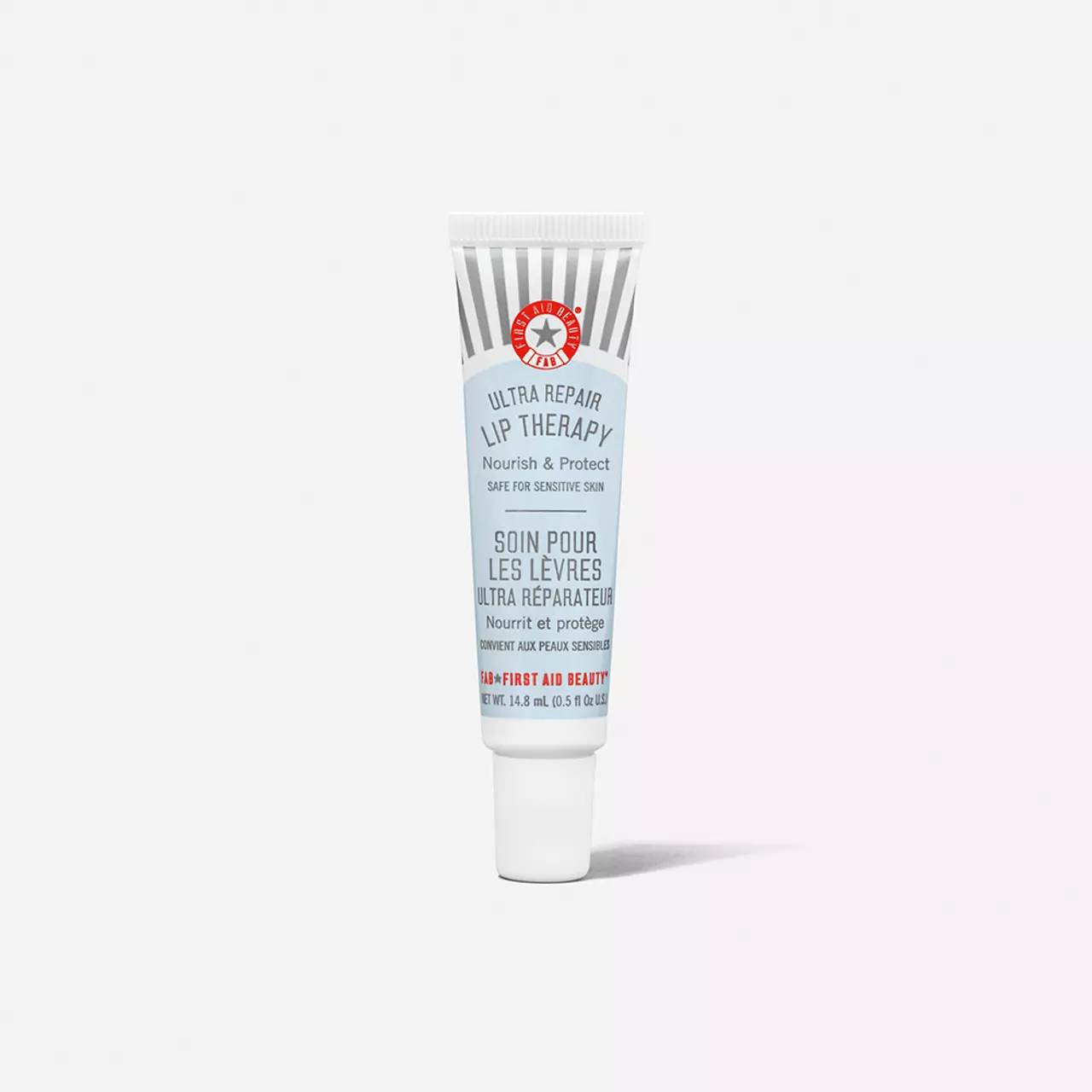 First Aid Beauty Ultra Repair Lip Therapy ? Semi-Matte Lip Moisturizer for Dry, Chapped Lips ? .5 oz