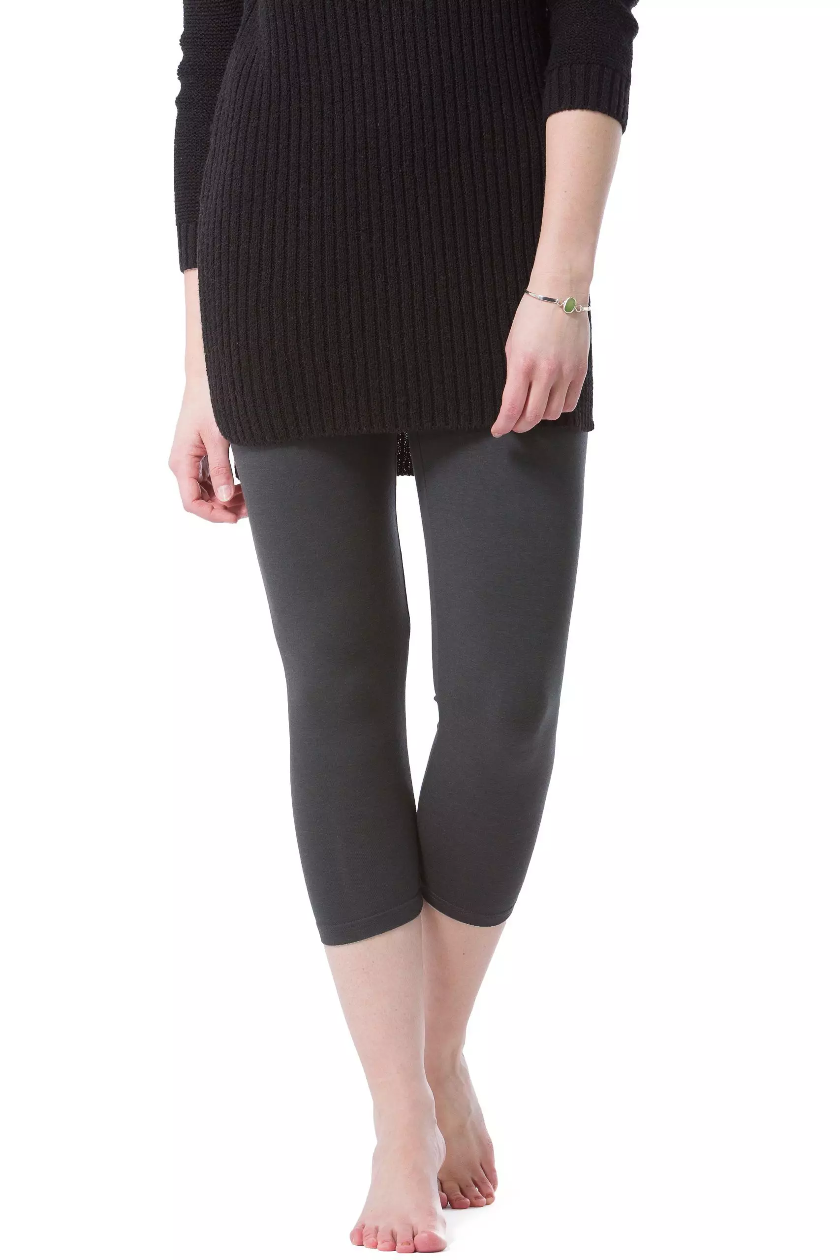 Fishers Finery Ecofabric Capri Leggings