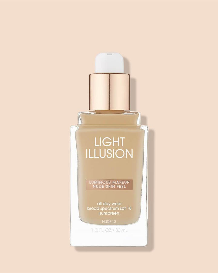 Flower Light Illusion Luminous Makeup Nude Skin Feel
