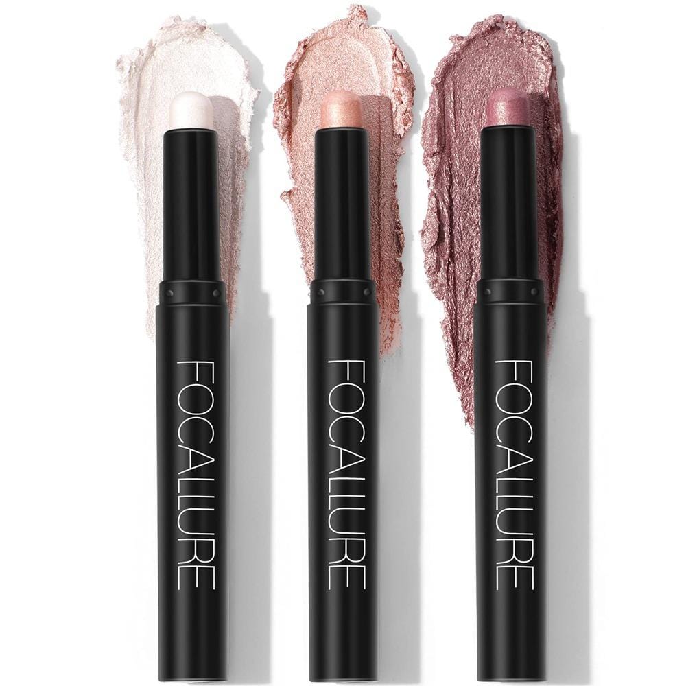 Focallure 2-In-1 Eyeshadow And Eyeliner Pen - Frost, Champagne, & Mars