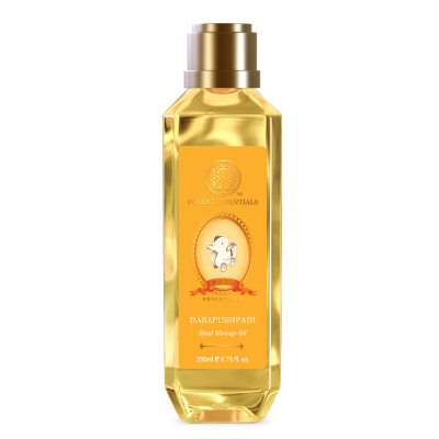 Forest Essentials Baby Head Massage Oil Dasapushpadi 200ml (Baby Oil)