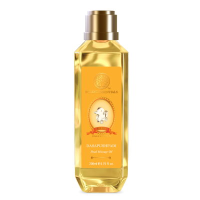 Forest Essentials Baby Head Massage Oil Dasapushpadi 200ml (Baby Oil)