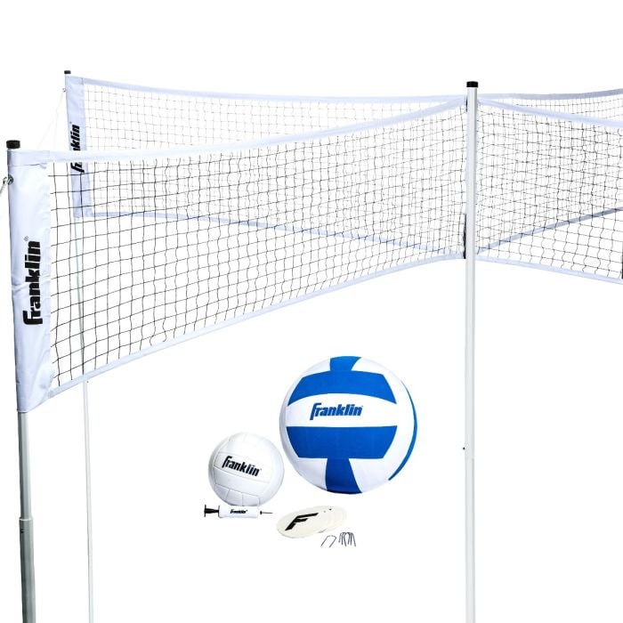 Franklin Sports Quad Volleyball Net System
