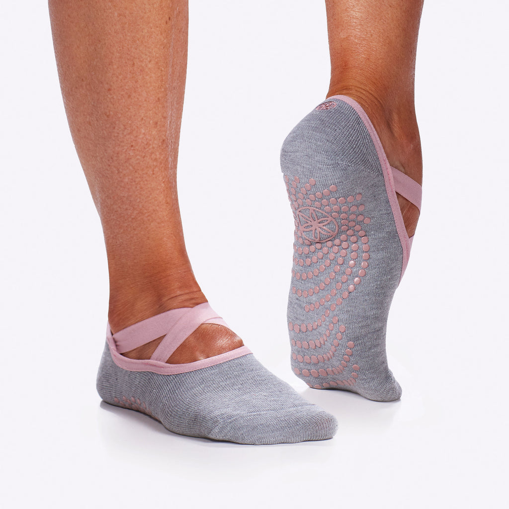 Gaiam Grippy Yoga-Barre Socks