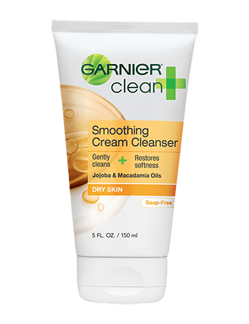 Garnier Clean+ Smoothing Cream Cleanser 
