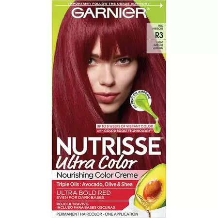 Garnier Nutrisse Ultra Color Nourishing Color Creme – Light Intense Auburn