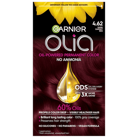 Garnier Olia Brilliant Color – Dark Garnet Red