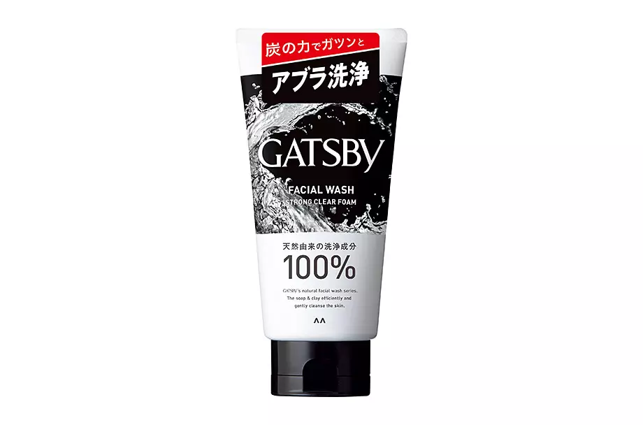 GATSBY MANDOM Charcoal Facial Scrub