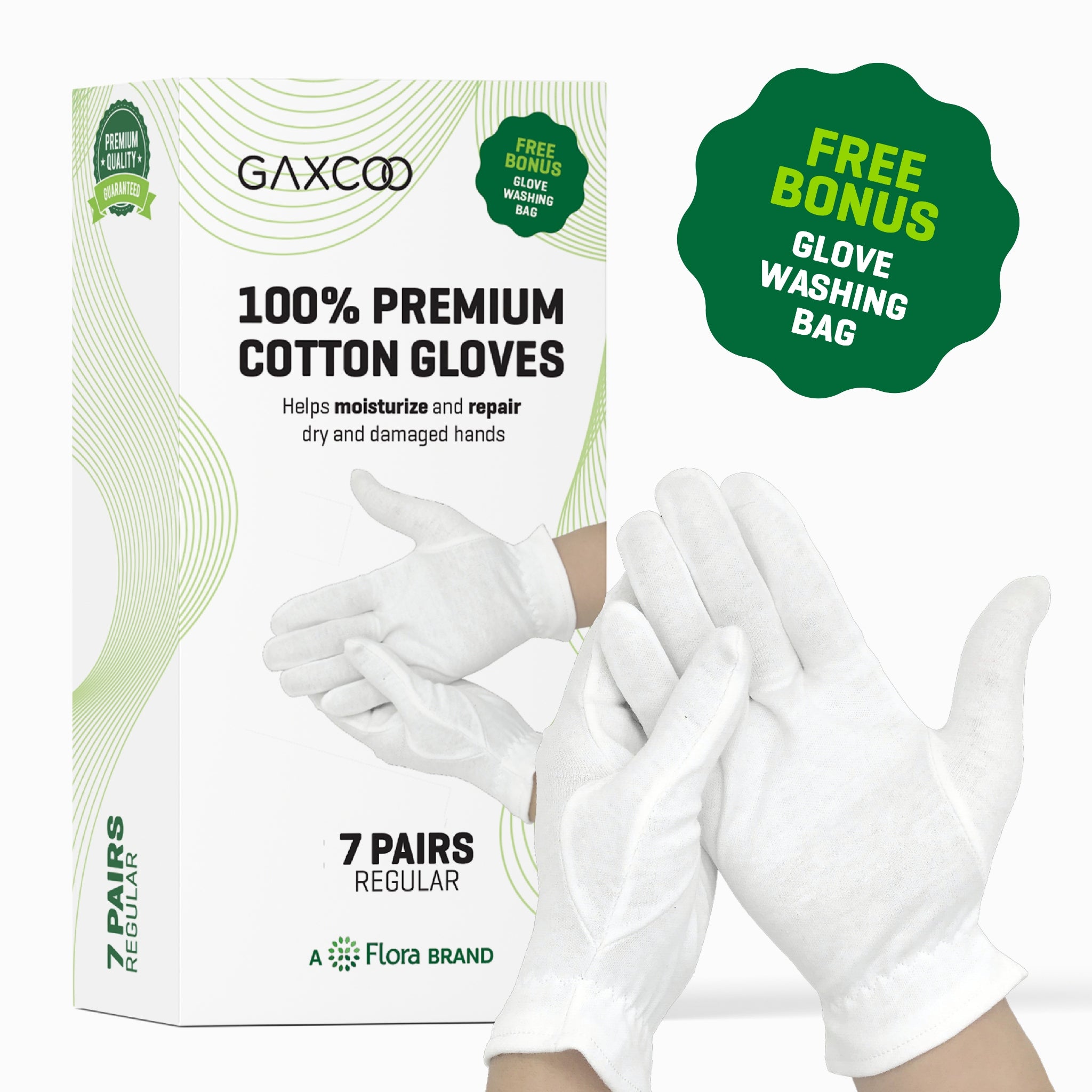 Gaxcoo Premium Cotton Gloves