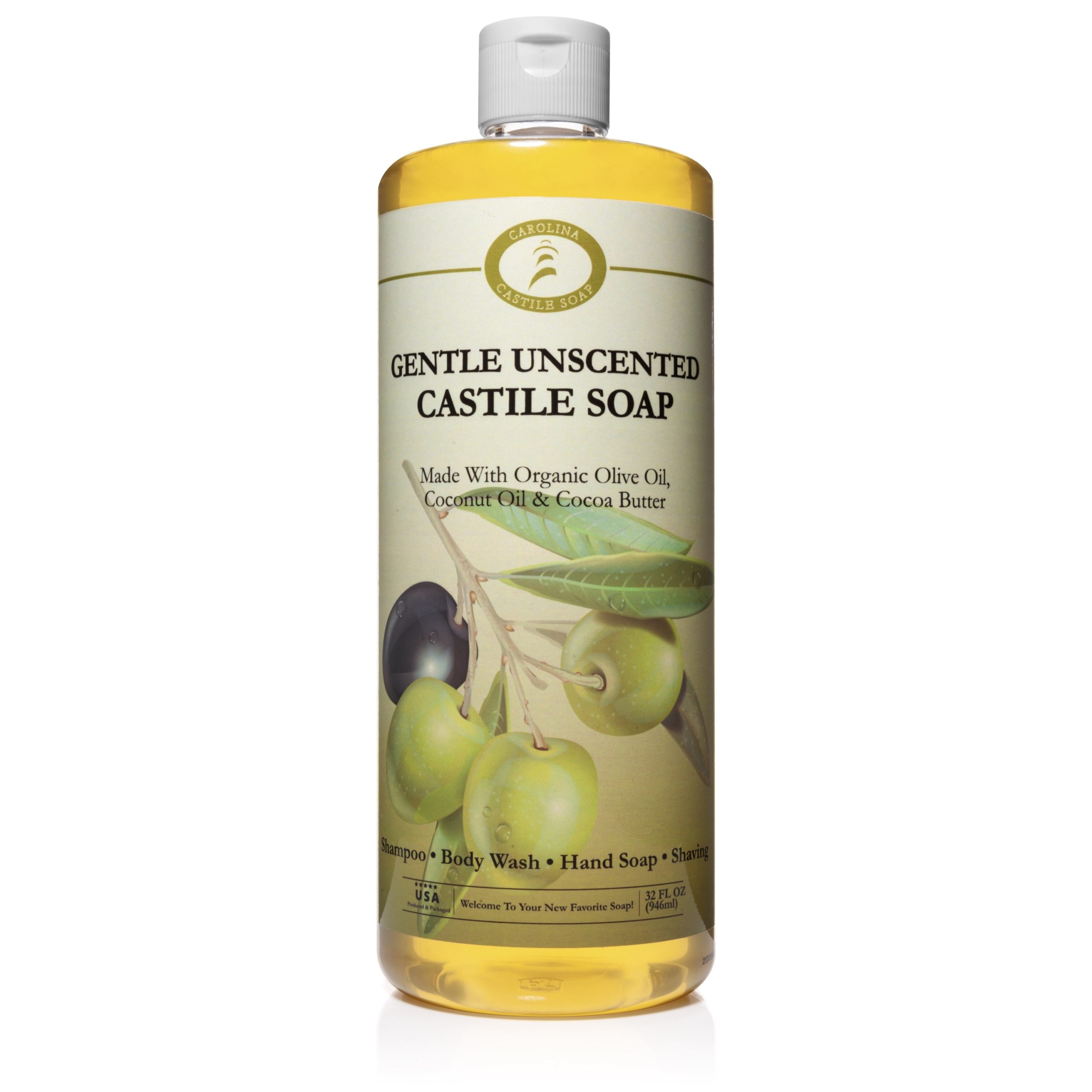 Gentle Unscented Castile Soap