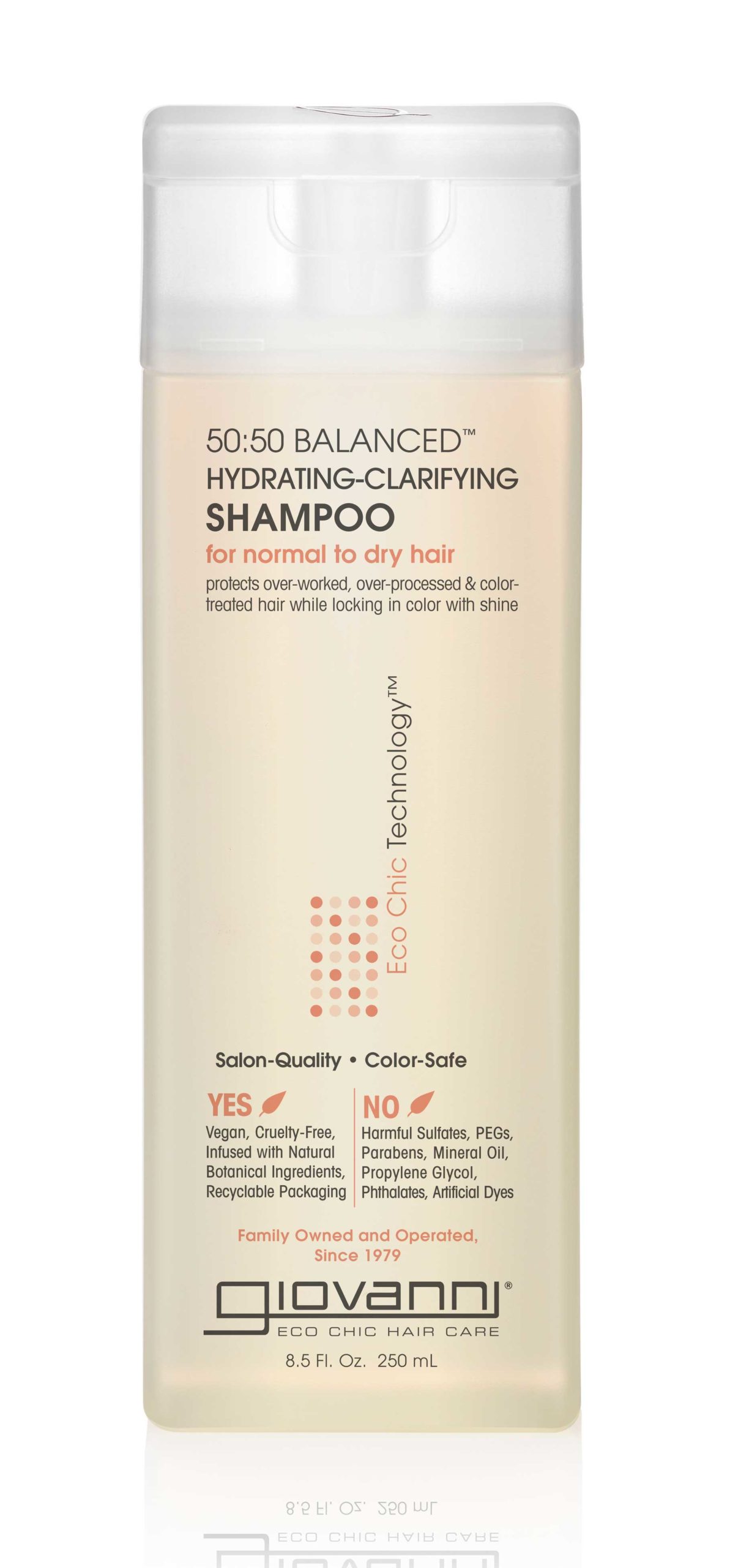 GIOVANNI Eco Chic 50:50 Balanced Hydrating Clarifying Shampoo