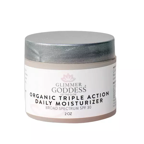 Glimmer Goddess Organic Triple Action Daily Moisturizer