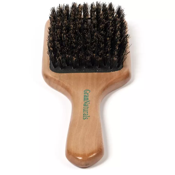 GranNaturals Boar Bristle Hair Brush for Women and Men