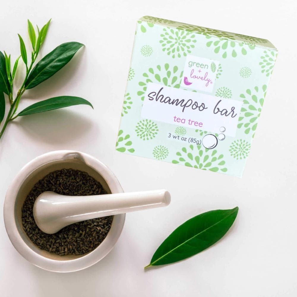 Green+Lovely Tea Tree Shampoo Bar