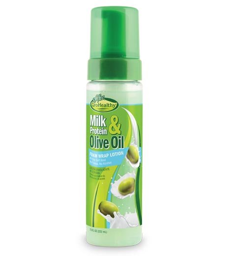 Grohealthy Milk Protein & Olive Oil Foam Wrap Lotion