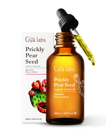 Gya Labs USDA Organic Prickly Pear Seed Oil (1 fl oz) for Dry Skin Prickly Pear 1.02 Fl Oz (Pack of 1)