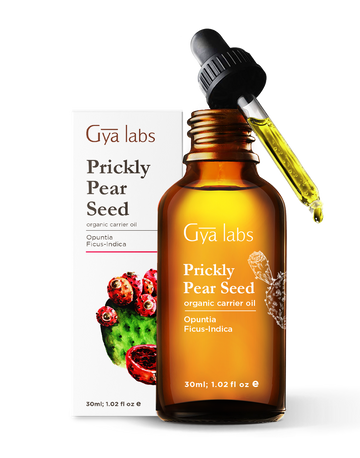 Gya Labs USDA Organic Prickly Pear Seed Oil (1 fl oz) for Dry Skin Prickly Pear 1.02 Fl Oz (Pack of 1)