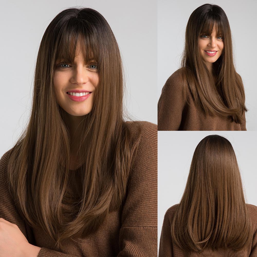 Haircube 20 Inch Nature Straight Ombre Wig