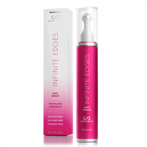 Hairfinity Infinite Edges Hair Serum - Hair Growth Treatment to Prevent Hair Loss and Stimulate Hair Follicles to Stop Hair Loss and Regrow Hair - Targets Causes of Alopecia - Sulfate & Silicone Free