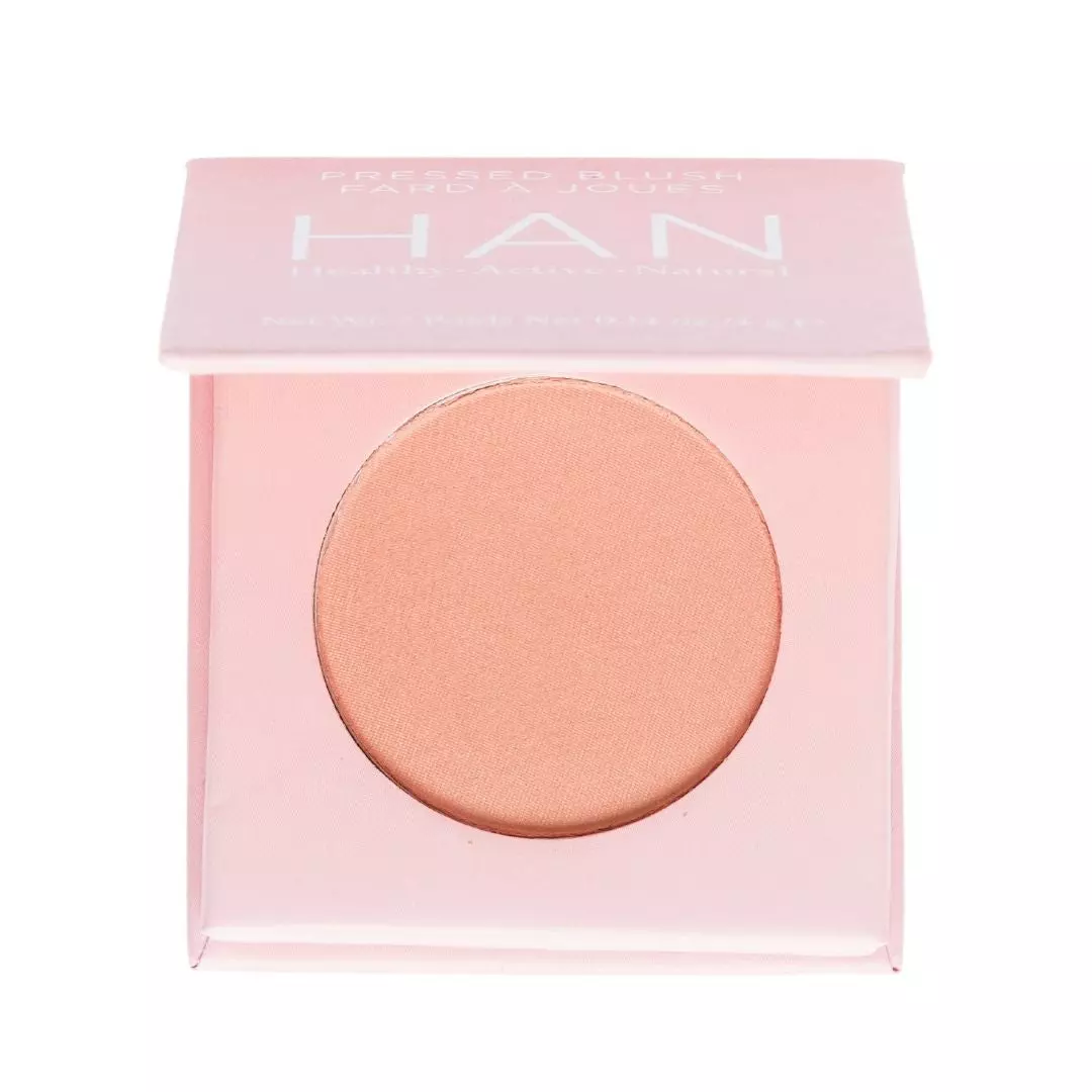HAN Skincare Cosmetics 100% Natural Powder Blush, Glory