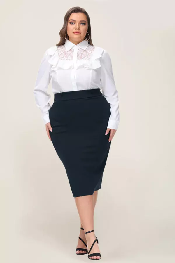 Hanna Nikole Women’s Plus Size Pencil Skirt