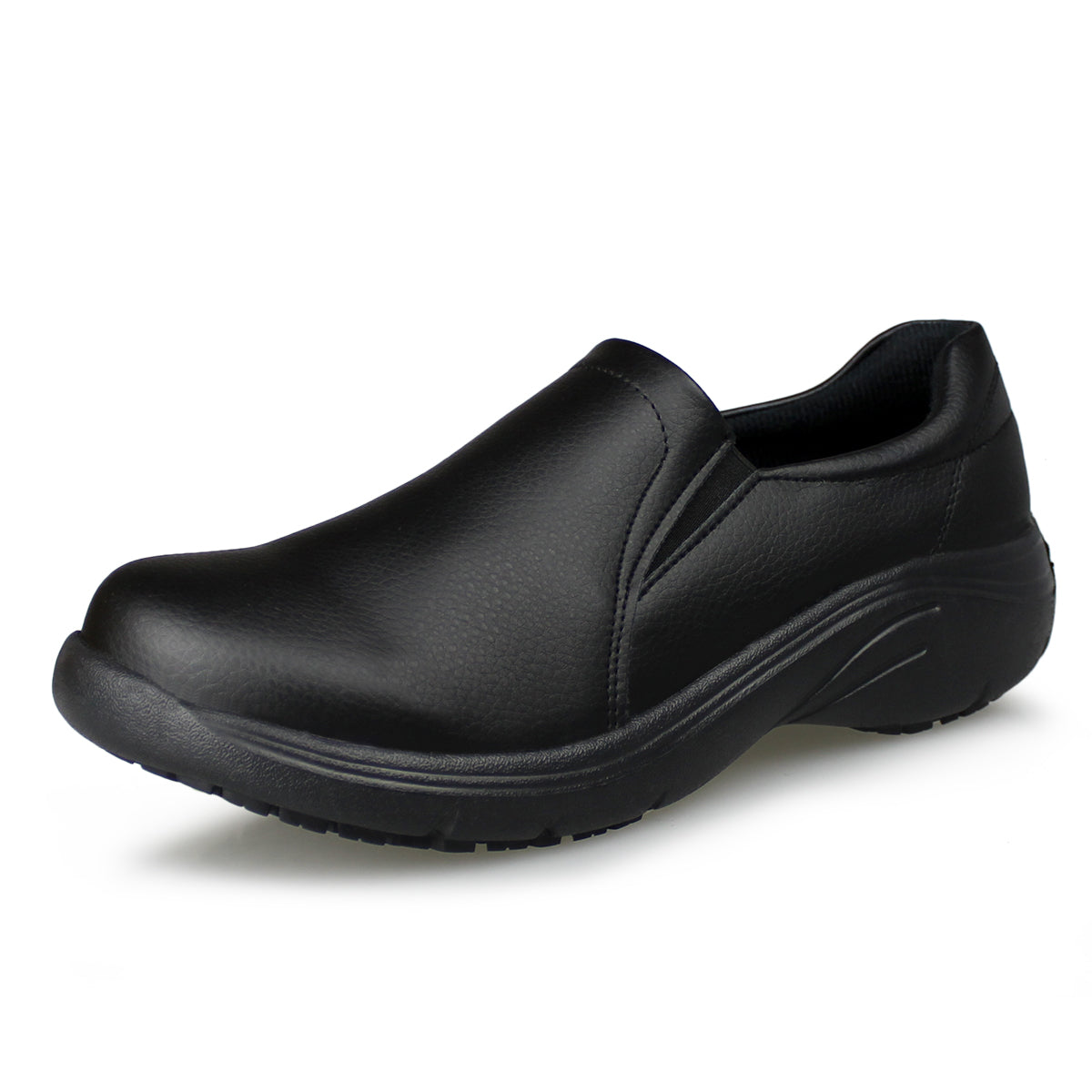 leather healthcare shoes