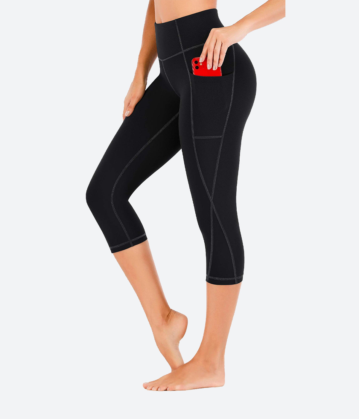 Heathyoga Capri Yoga Pants For Women